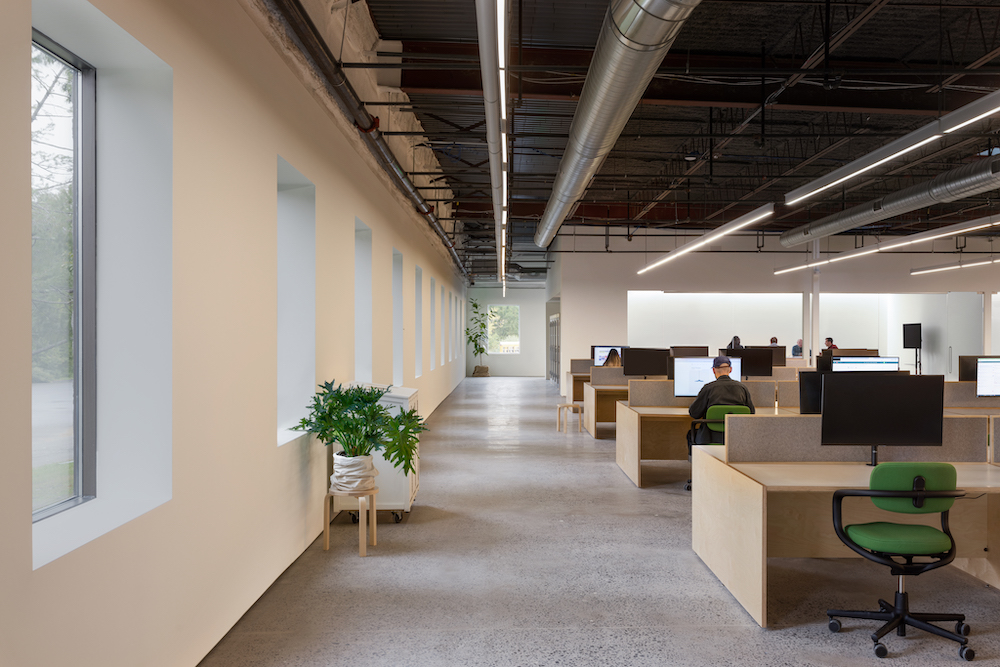 Modern commercial office LED lighting system